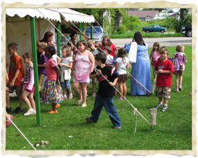 Moving Into Craft Tent